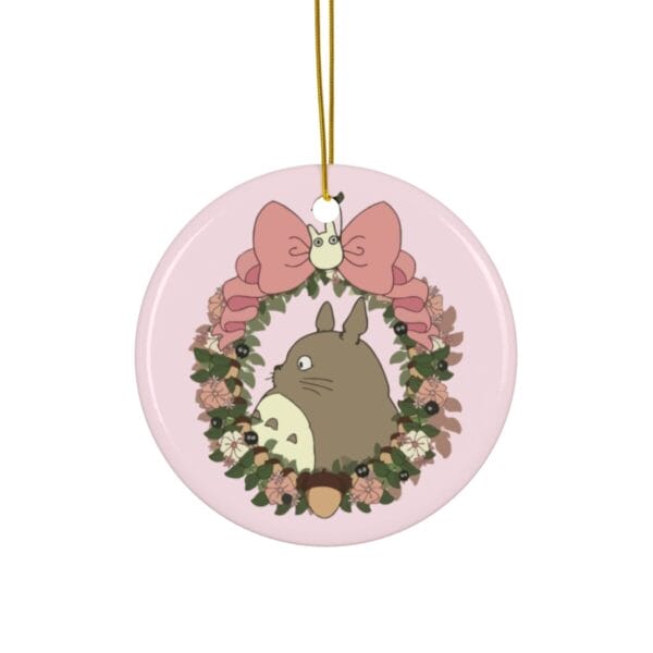 My Neighbor Totoro In The Wearth Ceramic Ornament Light Pink Edition Ghibli Store ghibli.store