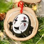 Trapped Kaonashi No Face Crystal Glass Ornament Ghibli Store ghibli.store