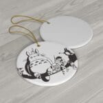 My Neighbor Totoro – Fishing Retro Ceramic Ornament Ghibli Store ghibli.store