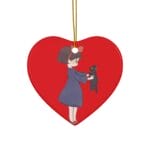 Kiki Hugging Jiji Ceramic Ornament Ghibli Store ghibli.store