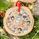 Ghibli Characters Cute Chibi Collection Crystal Glass Ornament Ghibli Store ghibli.store