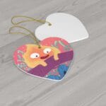 How’s Moving Castle – Calcifer Fanart Ceramic Ornament Ghibli Store ghibli.store