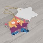 How’s Moving Castle – Calcifer Fanart Ceramic Ornament Ghibli Store ghibli.store