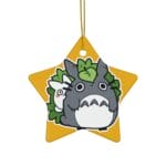 My Neighbor Totoro Chibi Version Ceramic Ornament Ghibli Store ghibli.store