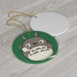 Totoro Eating Turnip Ceramic Ornament Ghibli Store ghibli.store