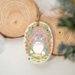 Totoro Family in Jungle Ceramic Ornament Ghibli Store ghibli.store