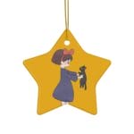 Kiki Hugging Jiji Ceramic Ornament Ghibli Store ghibli.store