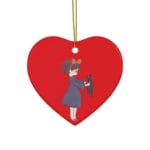 Kiki Hugging Jiji Ceramic Ornament Ghibli Store ghibli.store