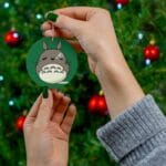 Sleepy Totoro Ceramic Ornament Ghibli Store ghibli.store