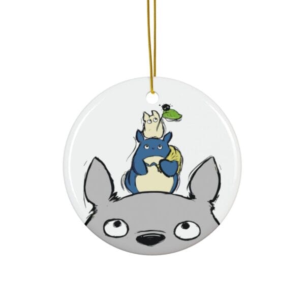 Totoro Family Ceramic Ornament Ghibli Store ghibli.store