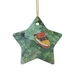 Ponyo and Sosuke’s Adventure Ceramic Ornament Ghibli Store ghibli.store