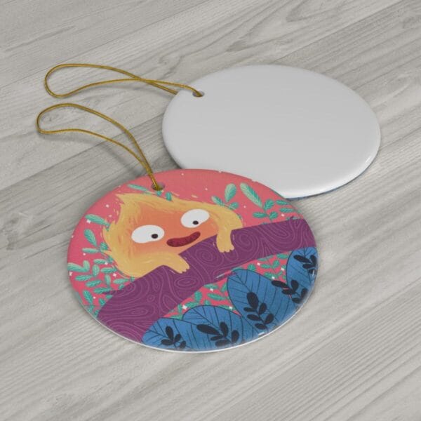 How’s Moving Castle – Calcifer Fanart Ceramic Ornament Ghibli Store ghibli.store