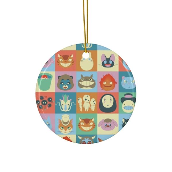 Ghibli Colorful Characters Collection Ceramic Ornament Ghibli Store ghibli.store