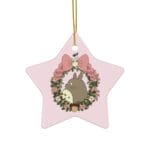 My Neighbor Totoro In The Wearth Ceramic Ornament Light Pink Edition Ghibli Store ghibli.store