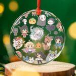 Ghibli Characters Cute Chibi Collection Crystal Glass Ornament Ghibli Store ghibli.store