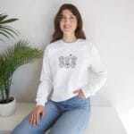 The Boy and The Heron – Warawara Fanart 7 Embroidered Sweatshirt The Boy and The Heron – Warawara Fanart 7 Embroidered Sweatshirt Ghibli Store ghibli.store