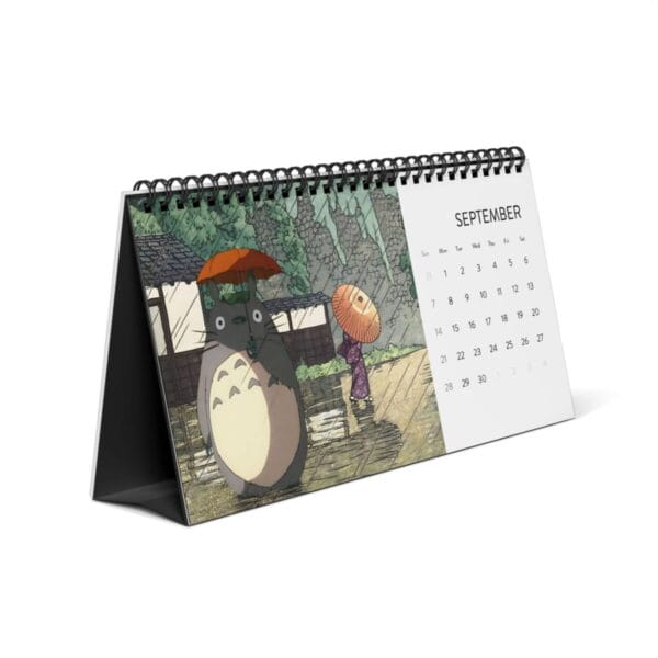 My Neighbor Totoro Desktop Calendar 2025 Ghibli Store ghibli.store