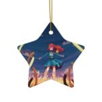 Nausicaa 1984 Illustration Ceramic Ornament Ghibli Store ghibli.store