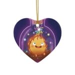 Howl’s Moving Castle – Calcifer in the Bottle Ceramic Ornament Ghibli Store ghibli.store