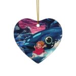 Ponyo 2008 Illustration Ceramic Ornament Ghibli Store ghibli.store