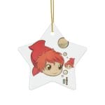 Ponyo Chibi Ceramic Ornament Ghibli Store ghibli.store