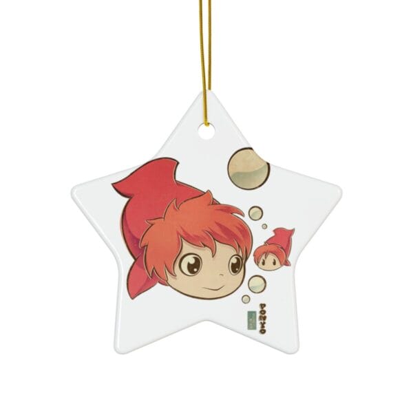 Ponyo Chibi Ceramic Ornament Ghibli Store ghibli.store