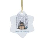 Totoro Game of Throne Winter is Here Ceramic Ornament Ghibli Store ghibli.store