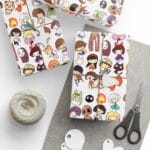 Wrapping Papers – Ghibli Movie Characters Cute Chibi Collection Ghibli Store ghibli.store