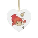 Ponyo Chibi Ceramic Ornament Ghibli Store ghibli.store