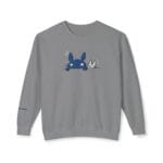 Mini Twins Totoro Embroidered Sweatshirt Ghibli Store ghibli.store