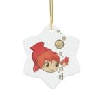 Ponyo Chibi Ceramic Ornament Ghibli Store ghibli.store