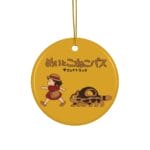 My Neighbor Totoro Cat Bus and Mei Ceramic Ornament Ghibli Store ghibli.store