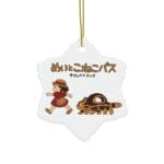 My Neighbor Totoro Cat Bus and Mei Ceramic Ornament Ghibli Store ghibli.store