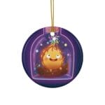 Howl’s Moving Castle – Calcifer in the Bottle Ceramic Ornament Ghibli Store ghibli.store