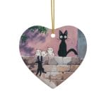 Jiji Family Ceramic Ornament Ghibli Store ghibli.store