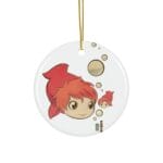 Ponyo Chibi Ceramic Ornament Ghibli Store ghibli.store