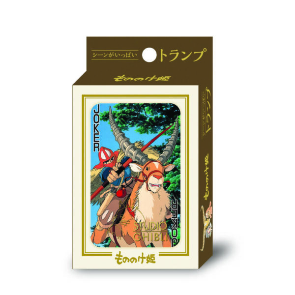 Ghibli Playing Cards – Princess Mononoke Ghibli Store ghibli.store