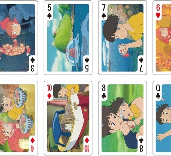 Studio Ghibli Playing Cards – Ponyo on the Cliff Ghibli Store ghibli.store