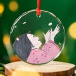 Studio Ghibli – Princess Kaguya Crystal Glass Ornament Ghibli Store ghibli.store