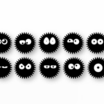 Ghibli Characters Cute Chibi Collection Pajama Pants Ghibli Store ghibli.store