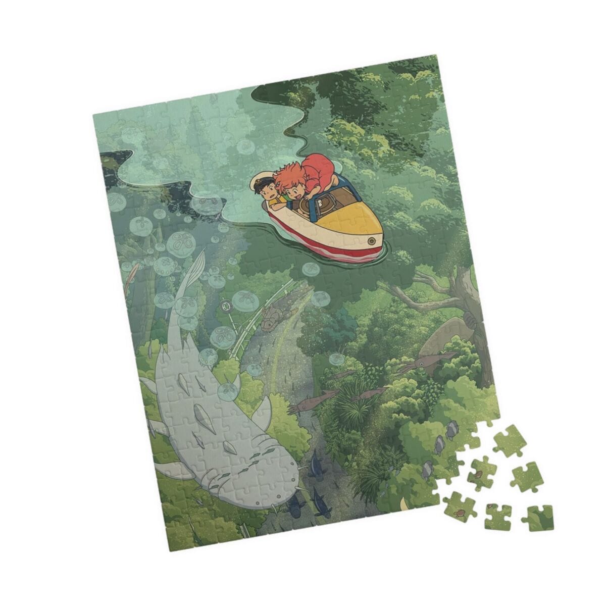 ❁ポニョ❁ Ponyo Loves Ham Sweatshirt - Ghibli Store